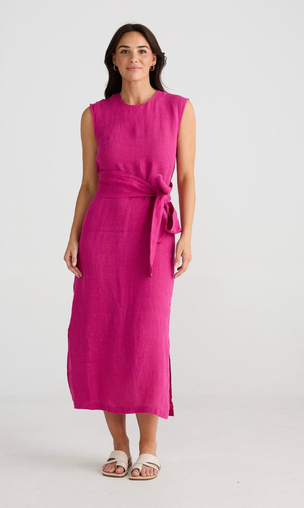 Turning Point Dress - Fuschia