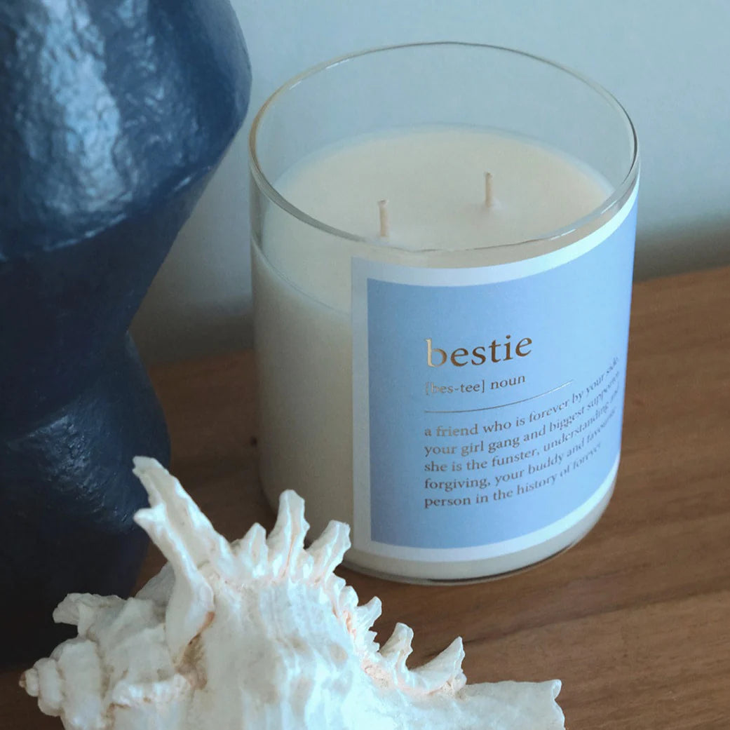 BESTIE Dictionary Meaning Candle