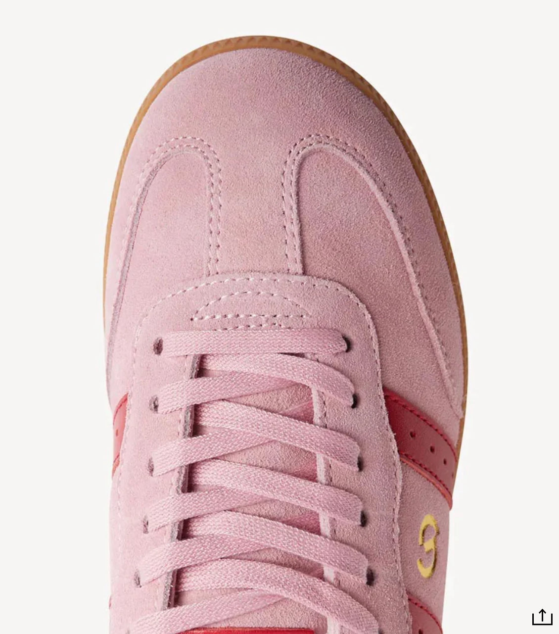 Goodsole Parallel - Pink/Red Suede