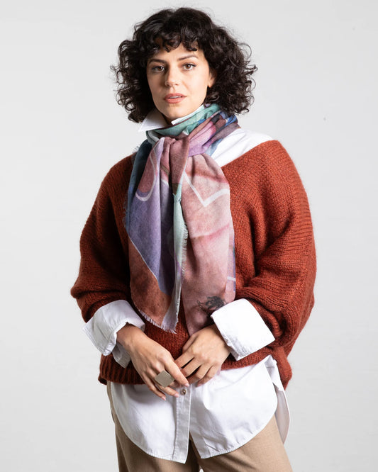 Metaphor Wool Scarf