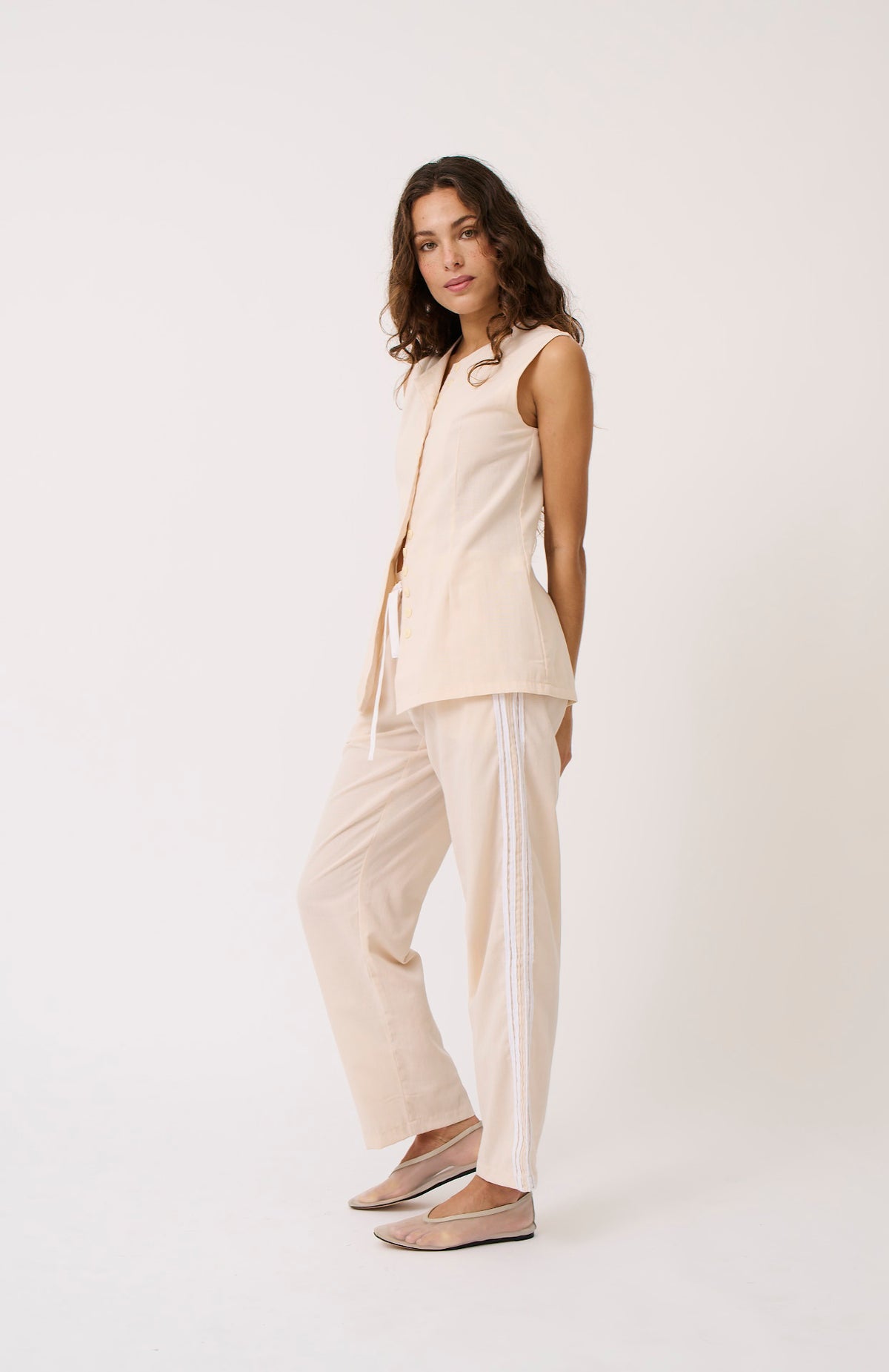 Nadine Pant - Cream