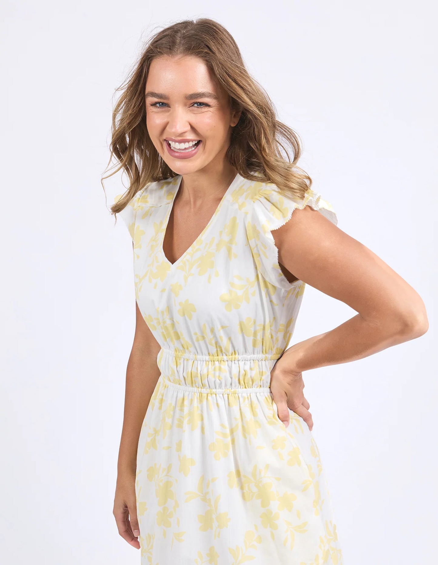 Sierra Dress - Lemon