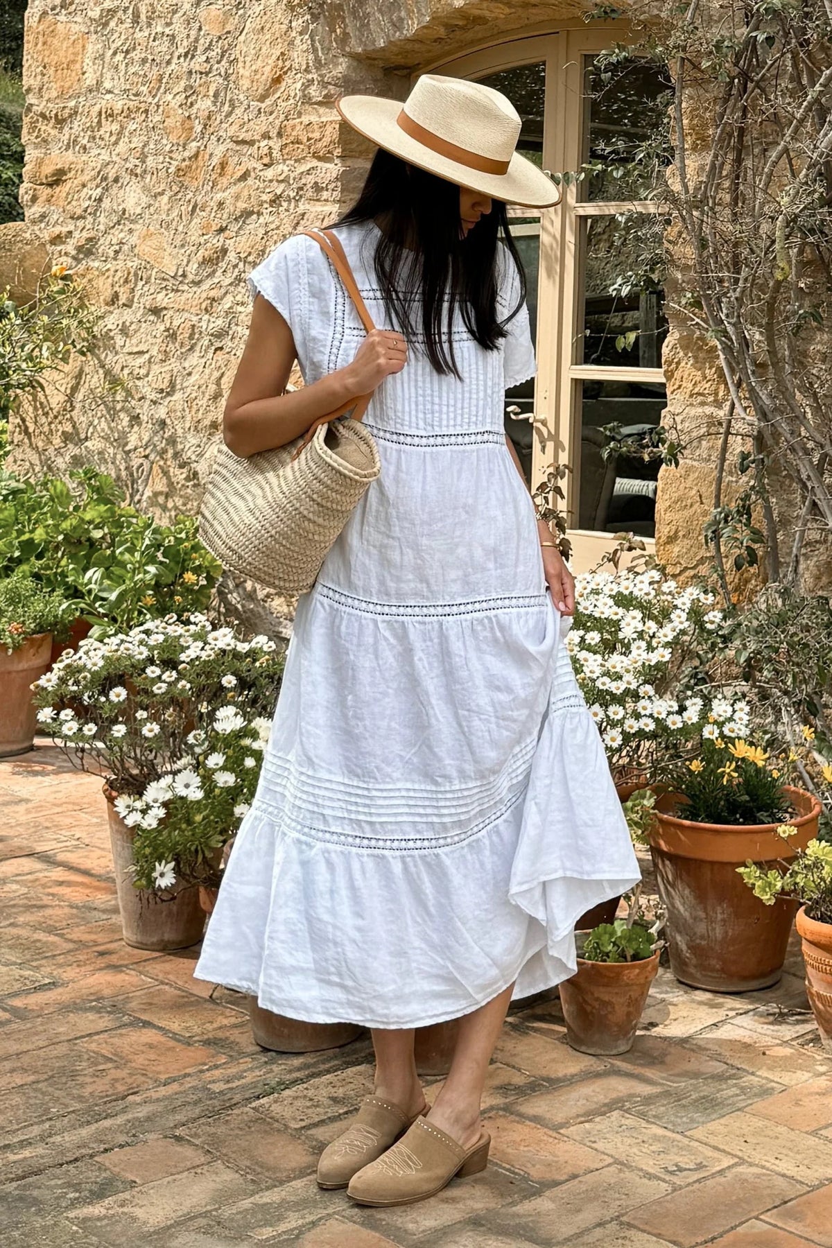 Lilia Linen Dress