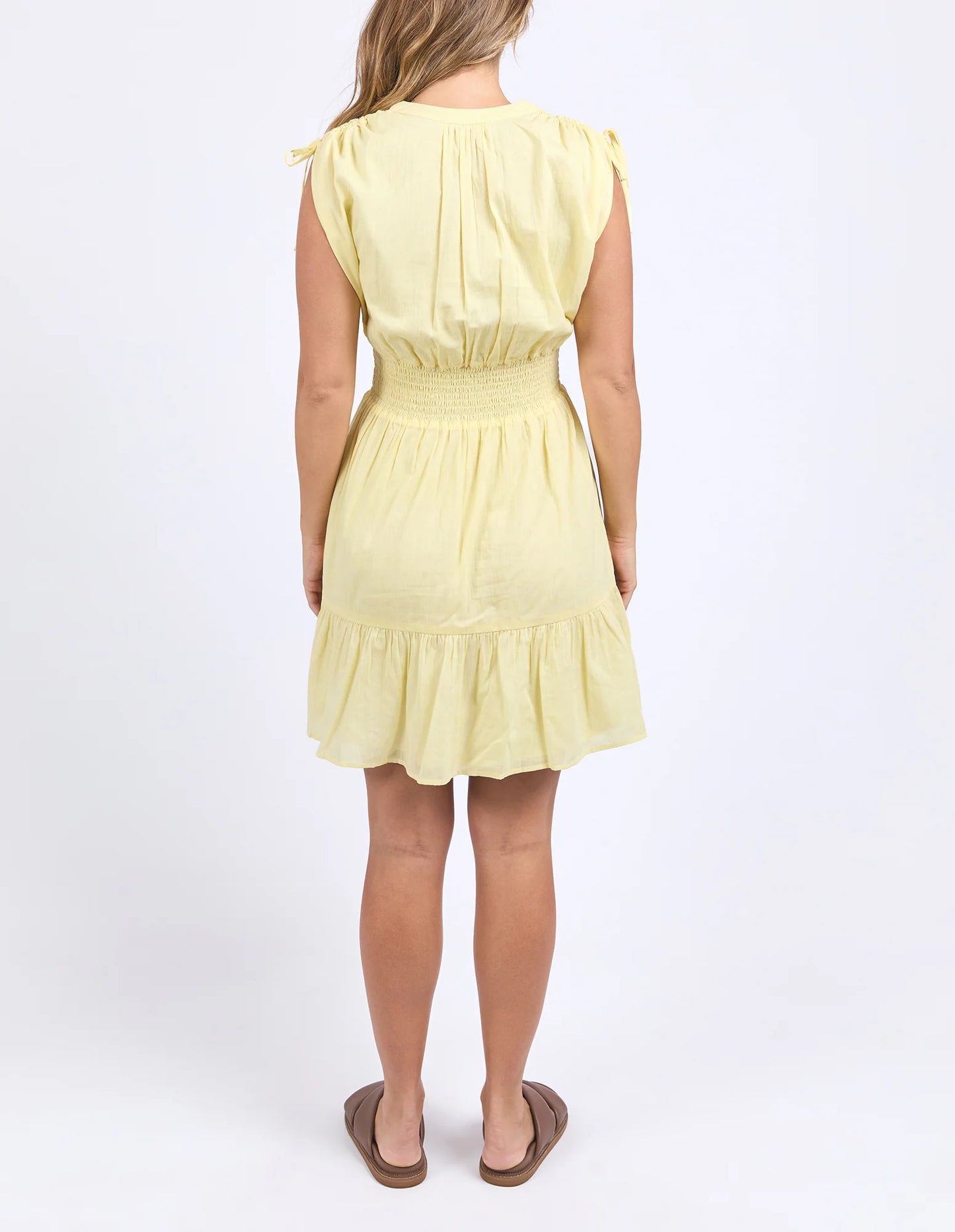 Adelyn Dress - Lemon