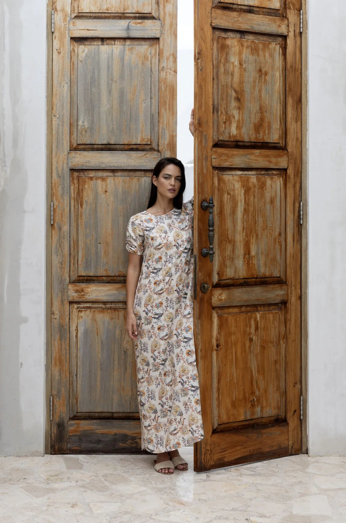 Lillian Dress - Kaffir Print