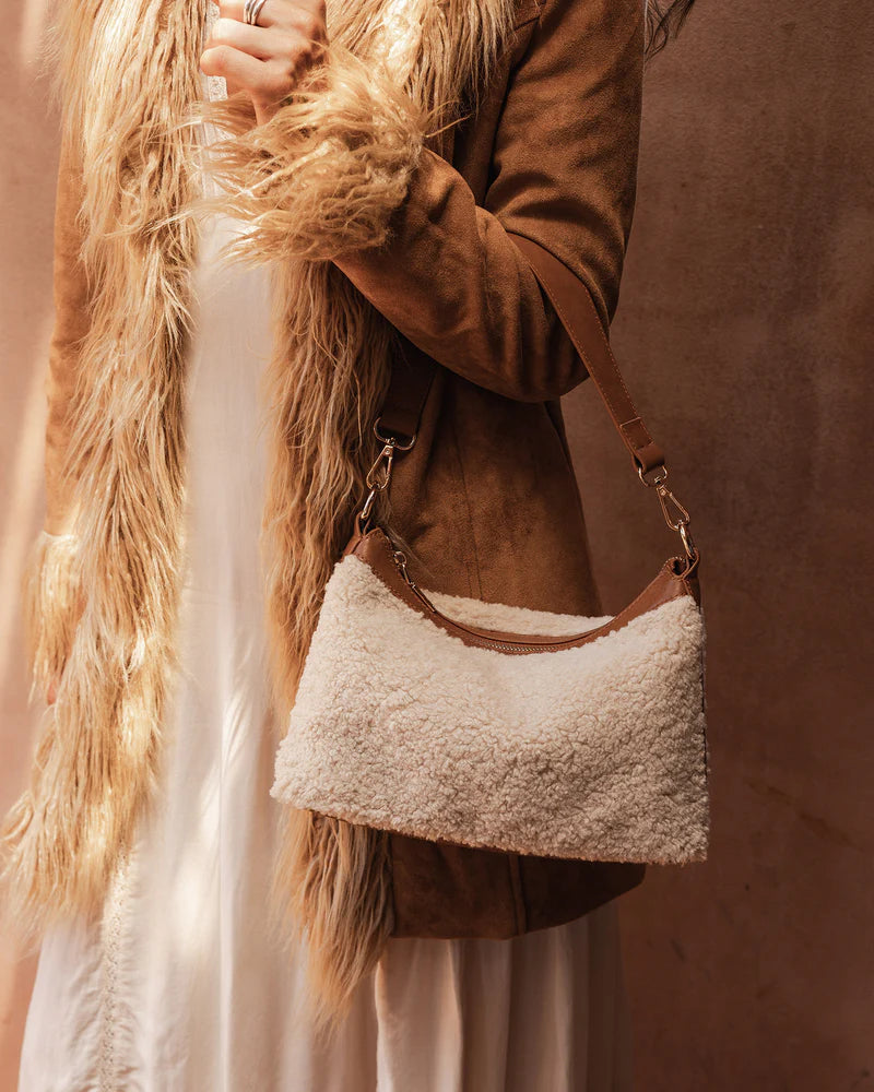 Aspen Shoulder Bag - Beige