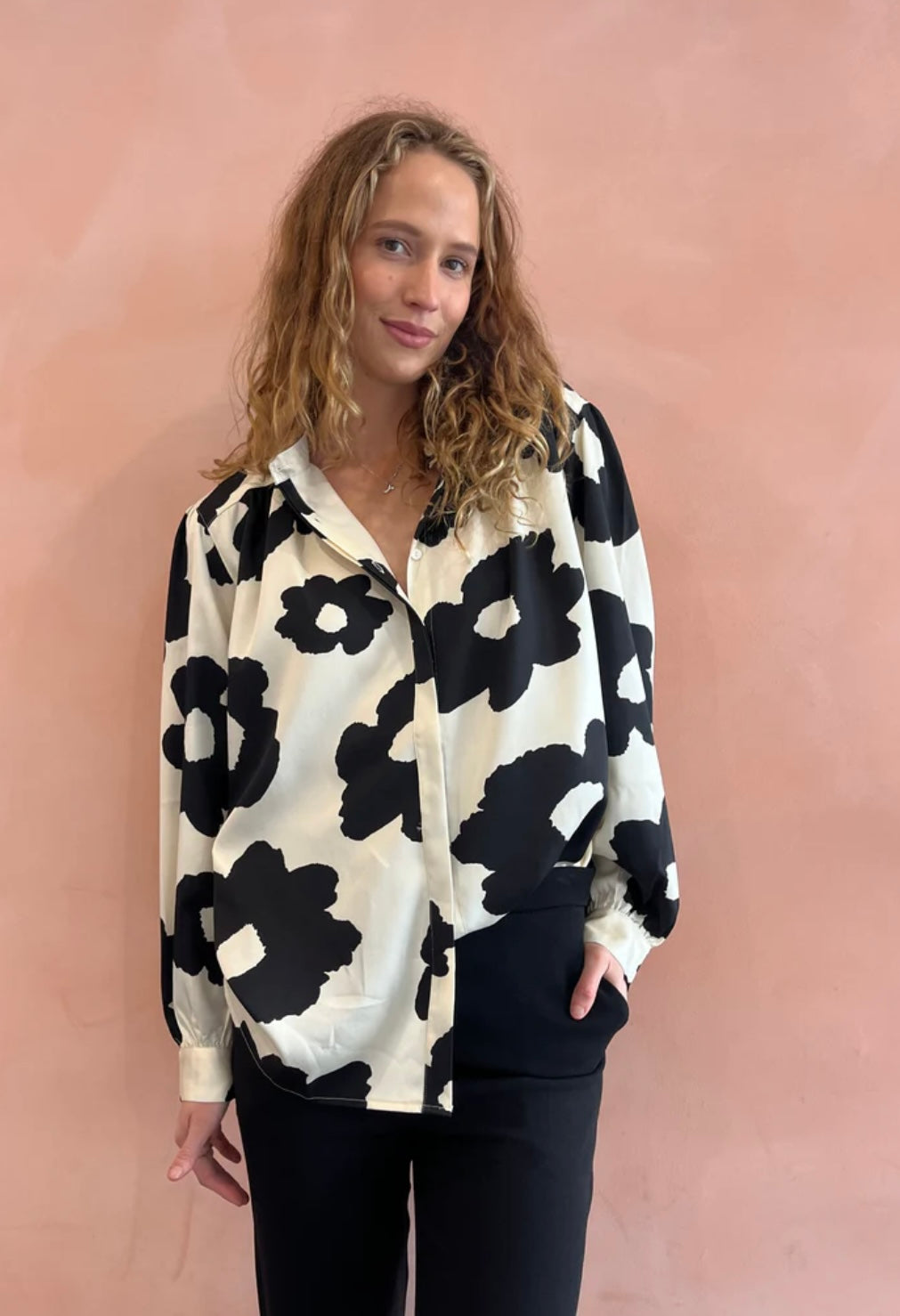 Agatha Oversized Blouson Shirt