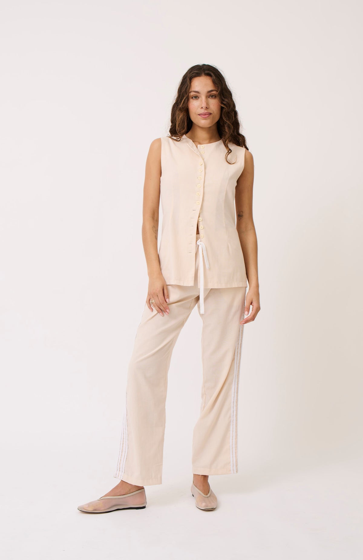 Nadine Pant - Cream