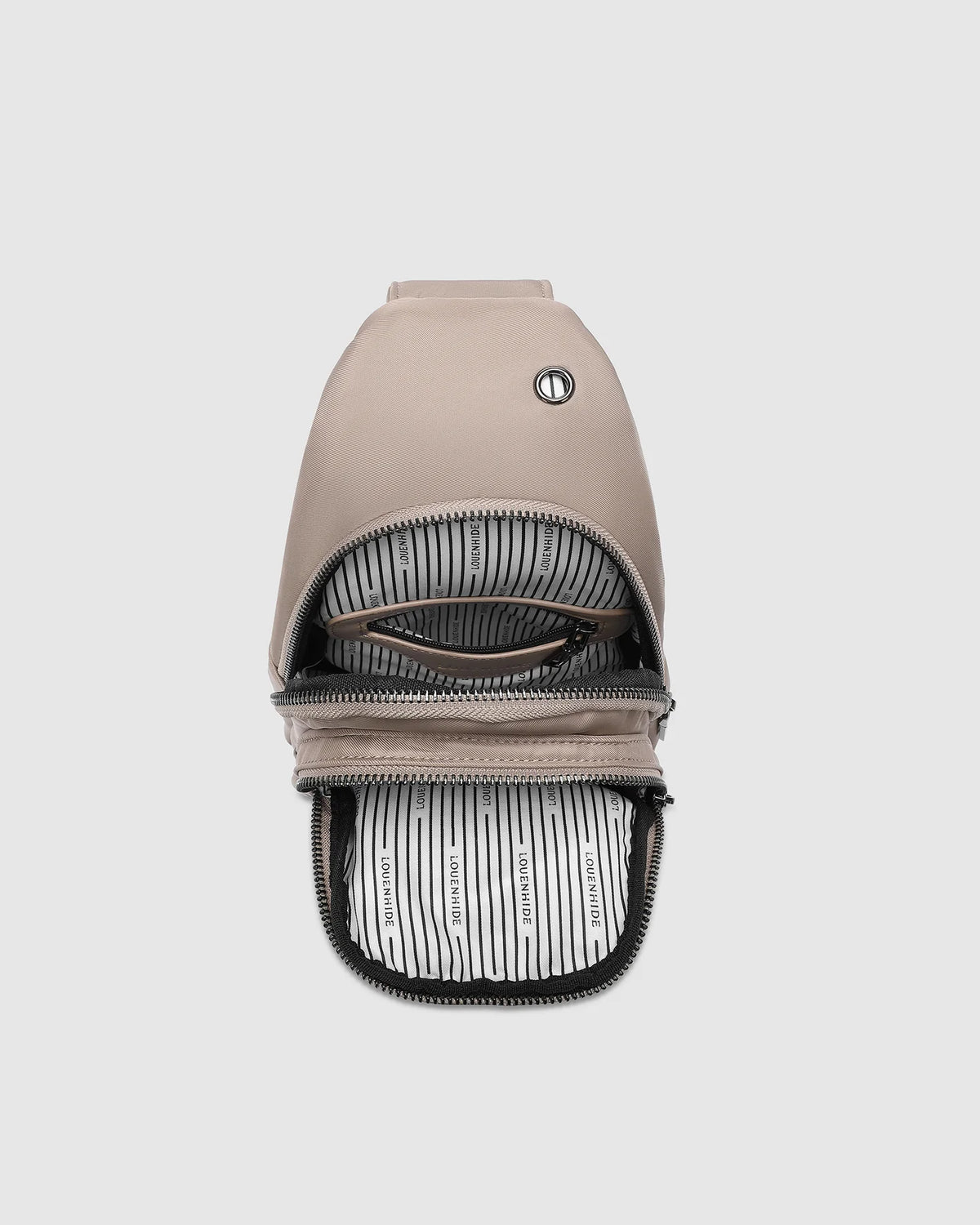 Boyd Nylon Sling Bag - Beige