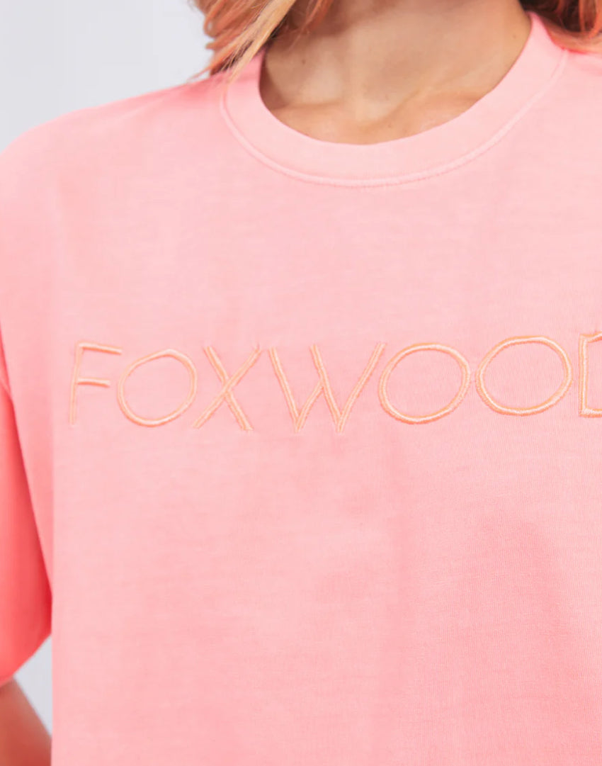 Simplified Tee - Neon Pink