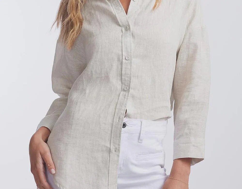 Linen Boyfriend Shirt