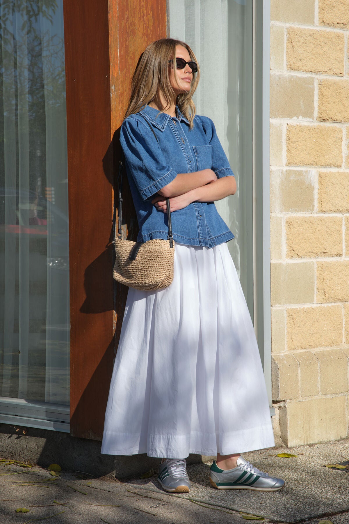Florence Maxi Skirt - White