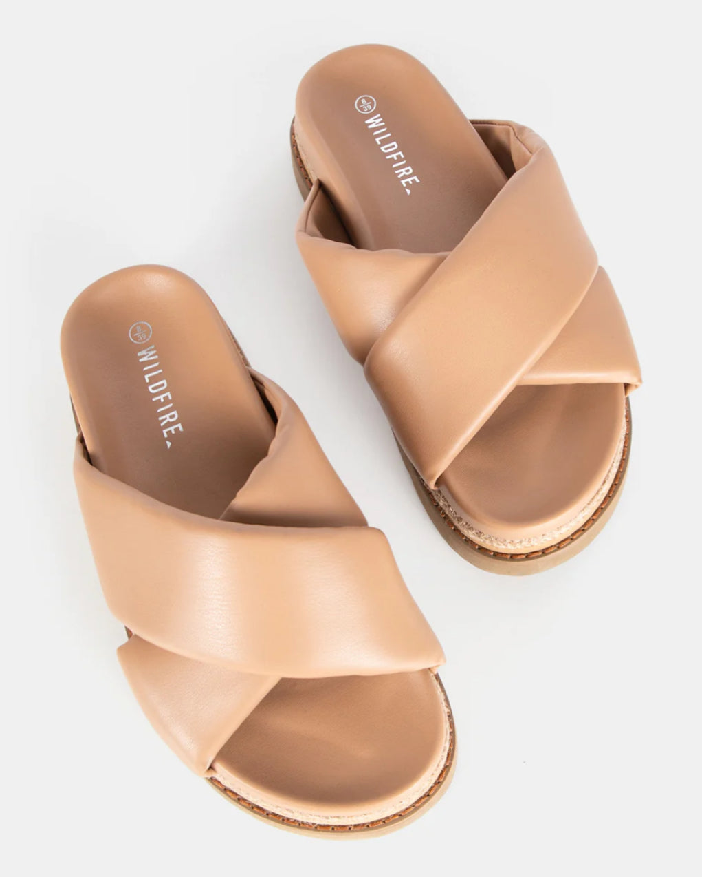 The Solace Platform Flat - Tan