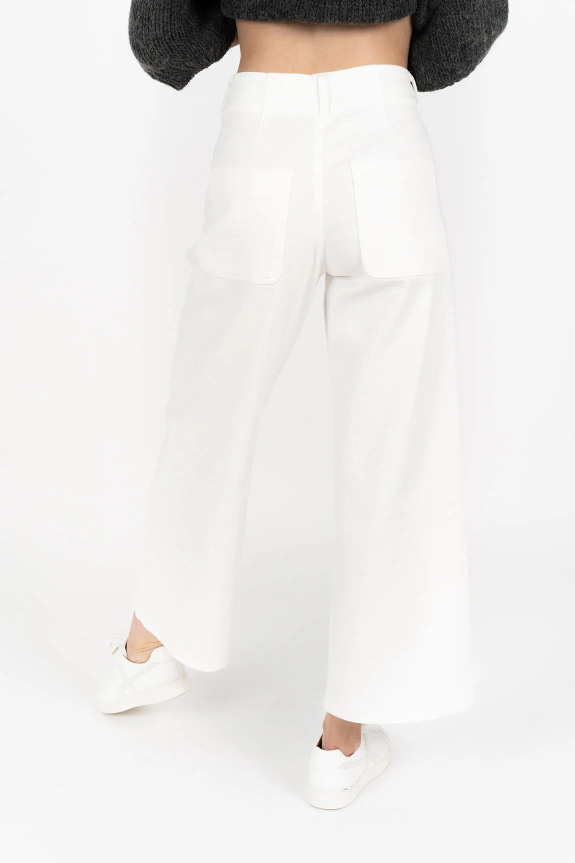 Margot Drill Pant - Ivory