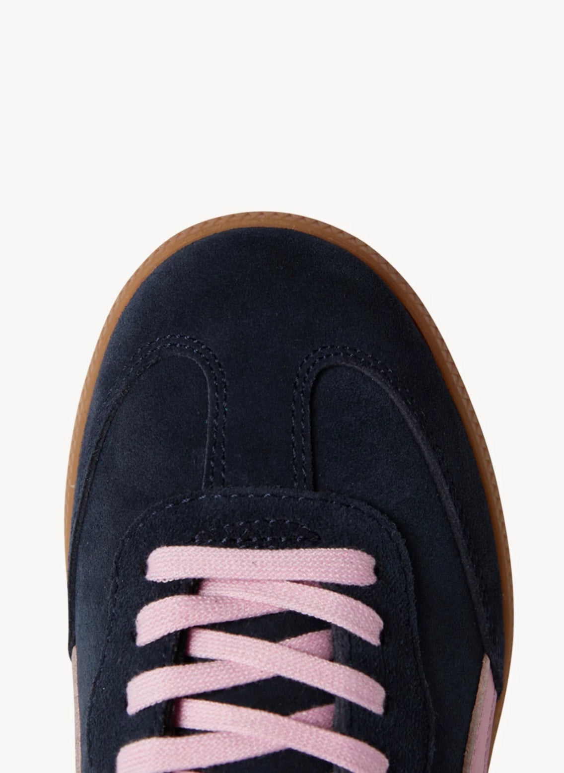 Goodsole 2001 Crossroads Navy/Pink Suede Sneaker