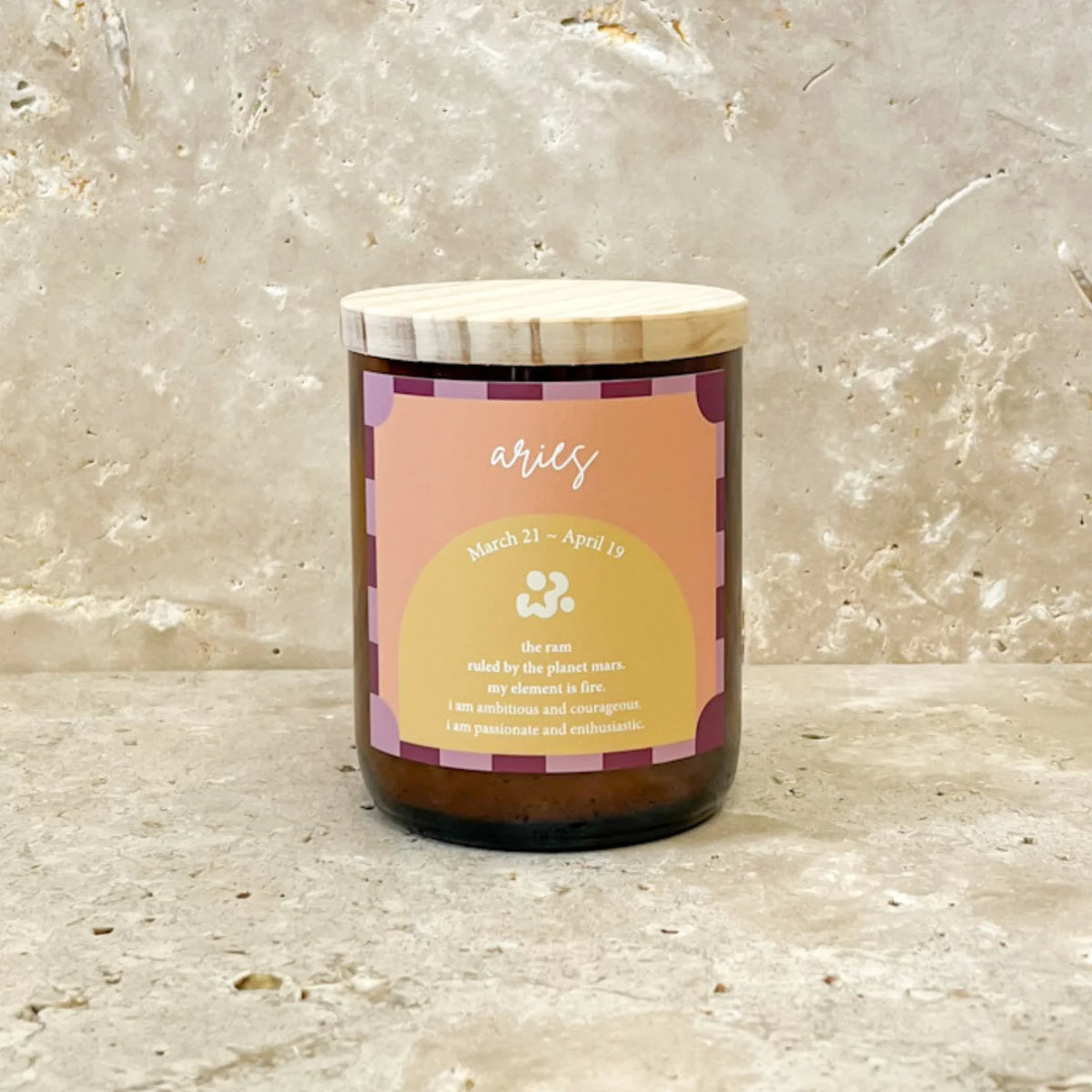 Zodiac Colour Candle