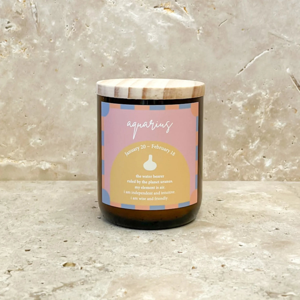 Zodiac Colour Candle