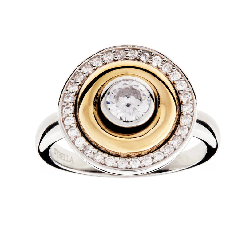 Sybella Lilly Gold Ring